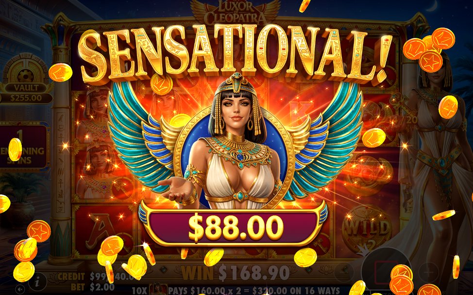 Free Spins med Cleopatra på hjul 1 och 5