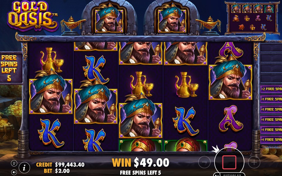 Free spins med fler SCATTER-symboler på rullarna